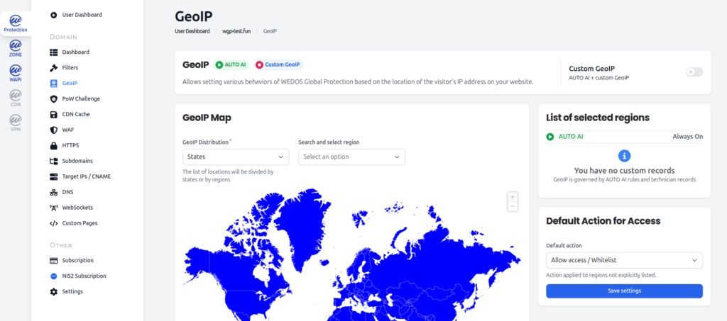 Access GeoIP